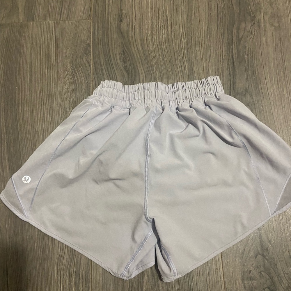 lululemon athletica Women's Light Gray Athletic Shorts